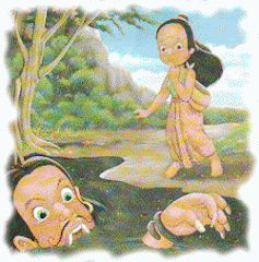 timun emas dan terasi