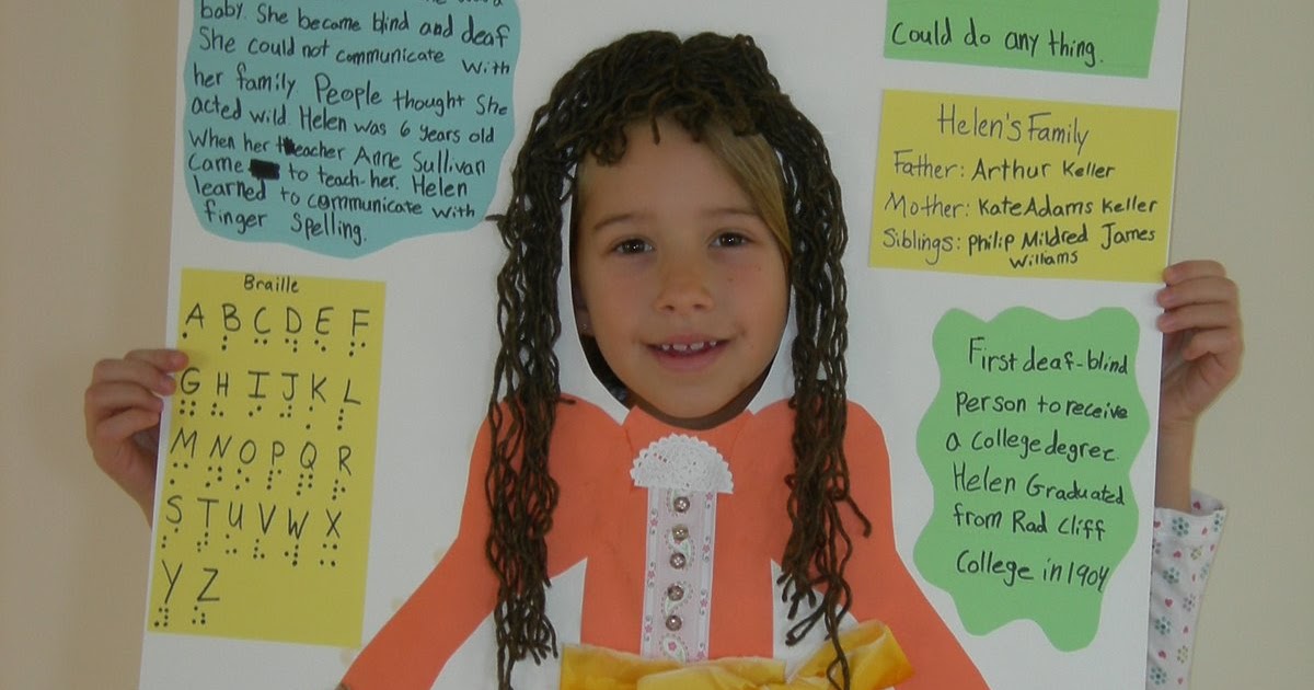 3rd Grade biography project
