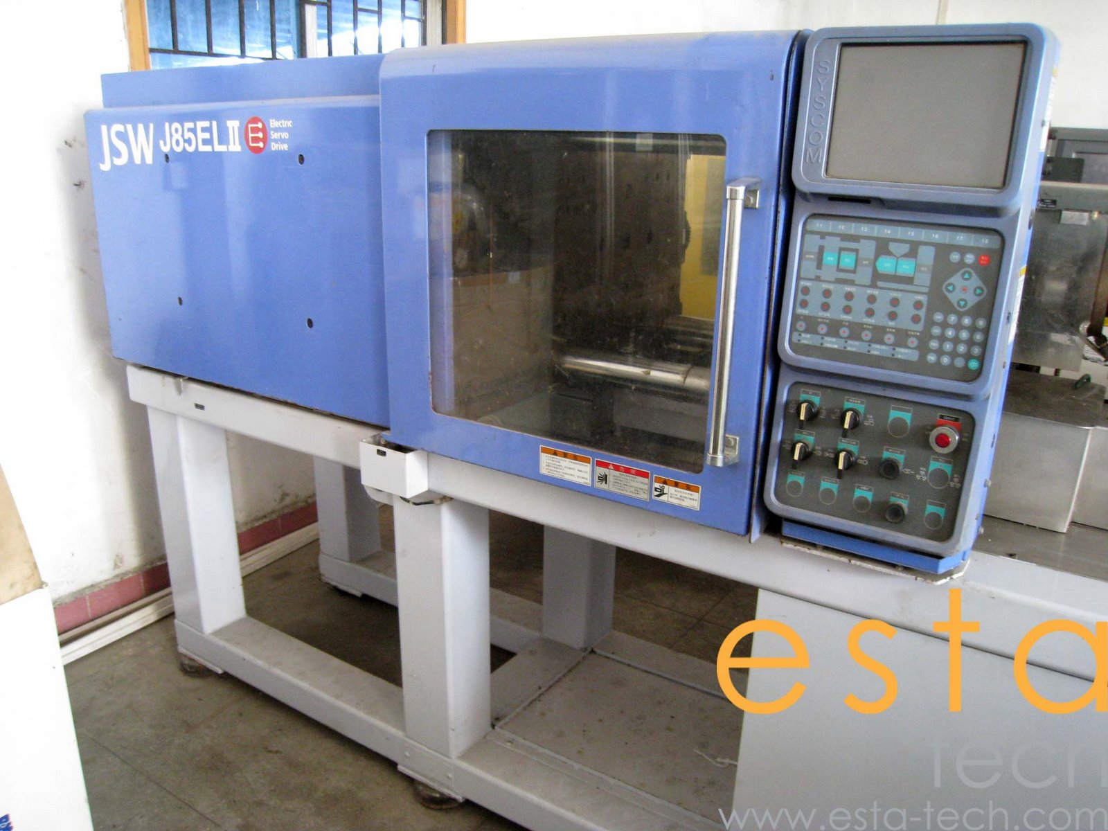 Jsw Injection Machine Controller Interface Esta Tech | Injection Molding Machines: JSW J85ELII-HS300 (2004)