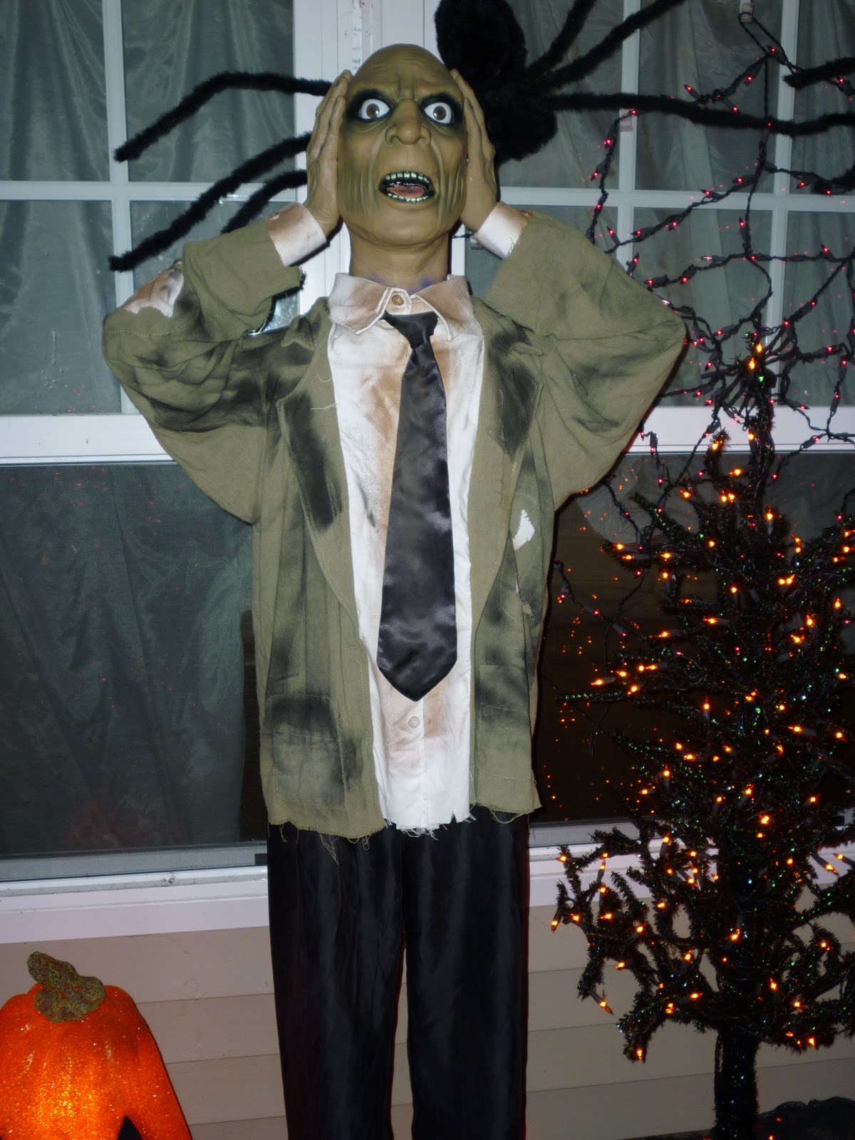 Nine is Fine Halloween Decor