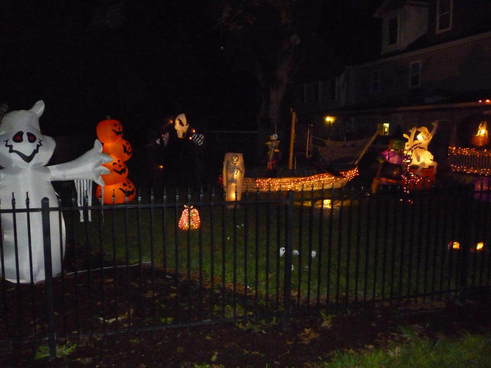 Nine is Fine Halloween Decor