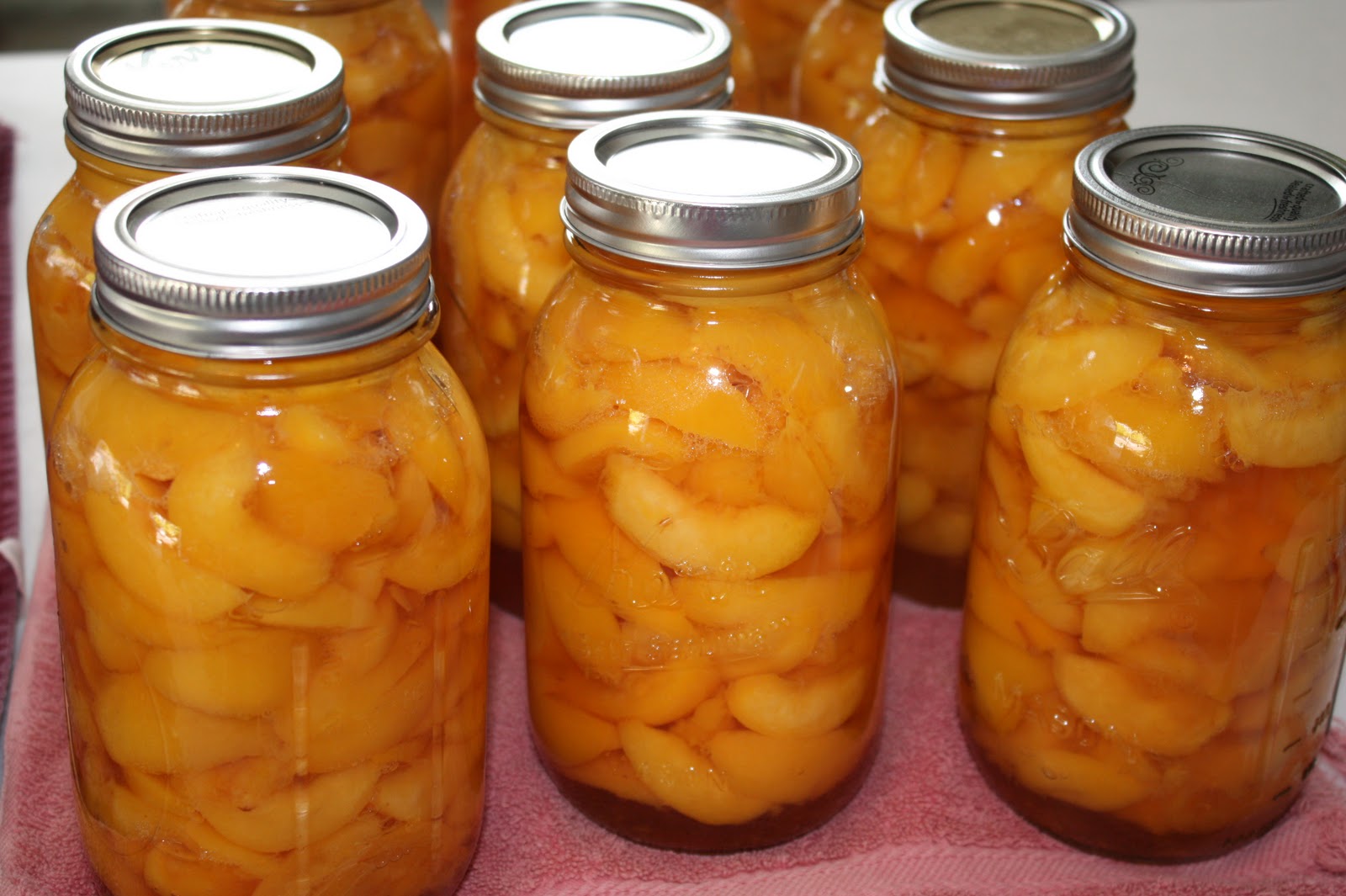 Fun with food storage, finances and more! Canning Peaches