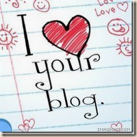 I Love Your Blog Award (x6)