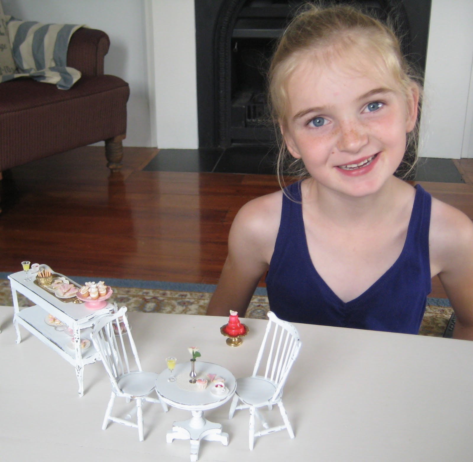 Liberty Biberty Liberty's tea party in Miniature!!!