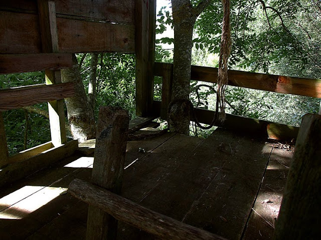 Photo de l‘intérieur d‘une cabane