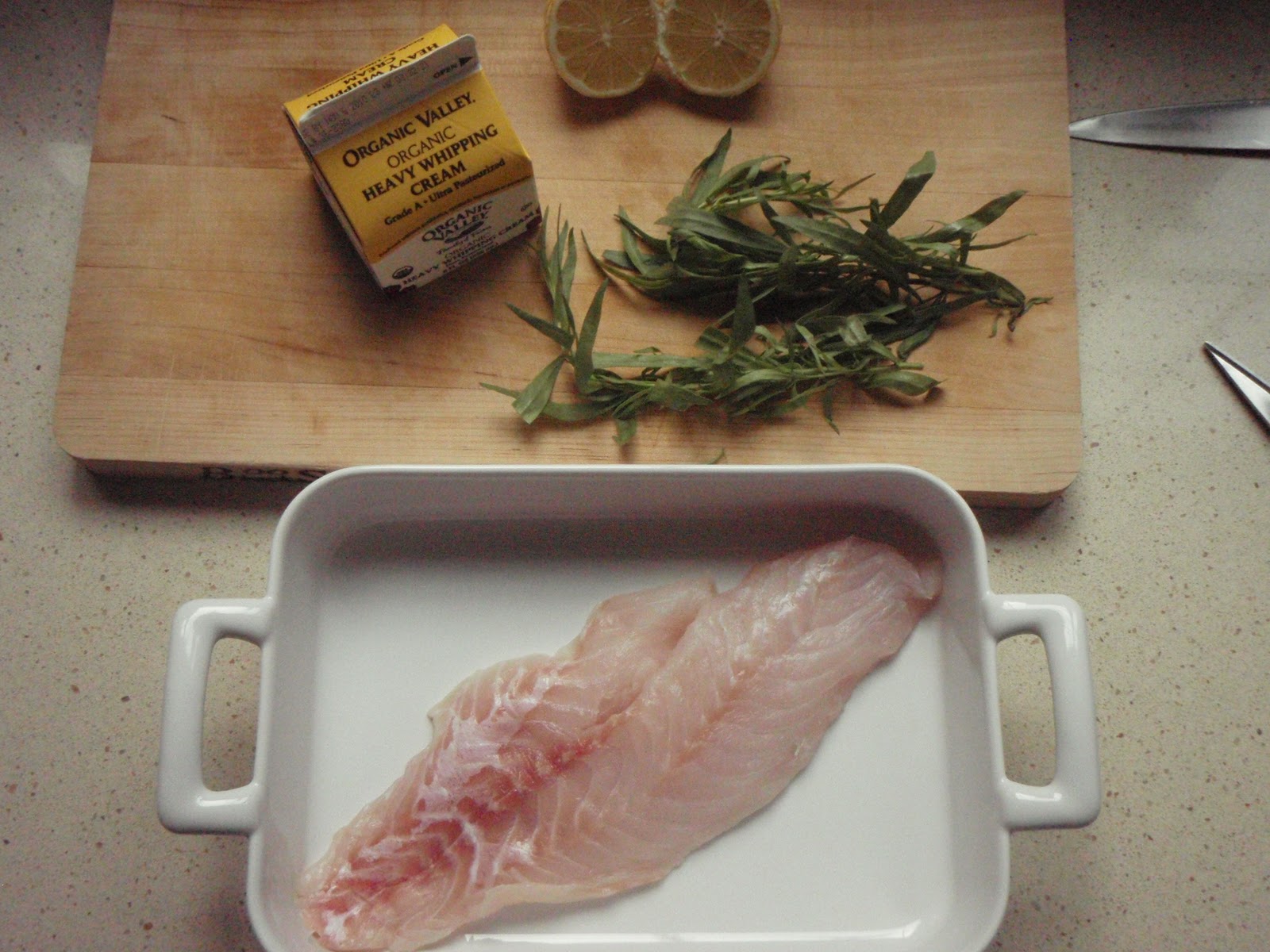 Cook with Claire Fish in Cream Sauce