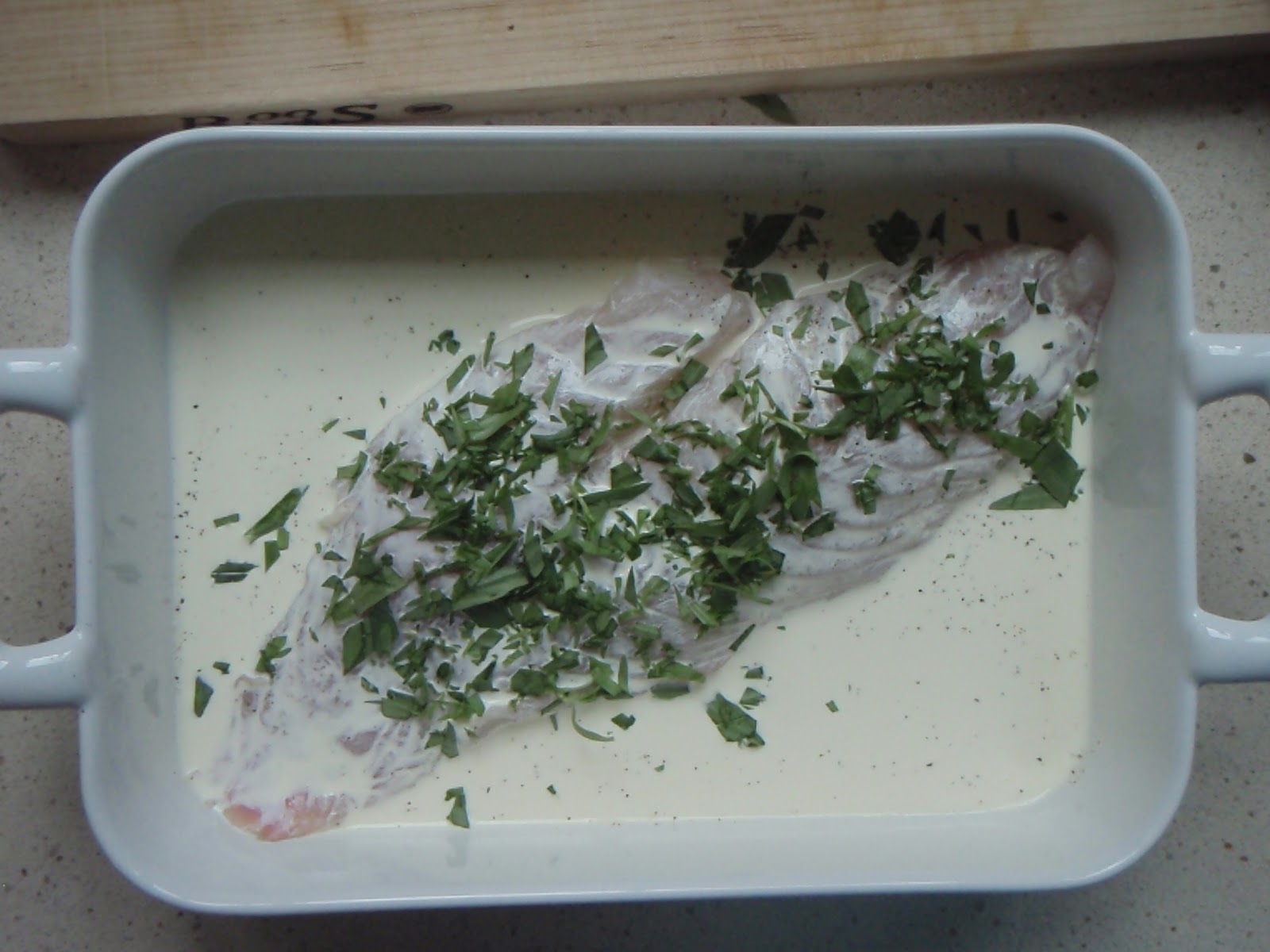 Cook with Claire Fish in Cream Sauce