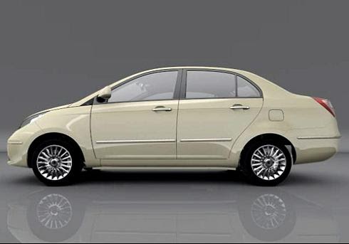 tata manza scale model