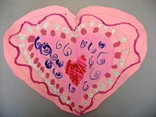 Art is Basic&ndash; Art Teacher Blog: Valentine's Projects