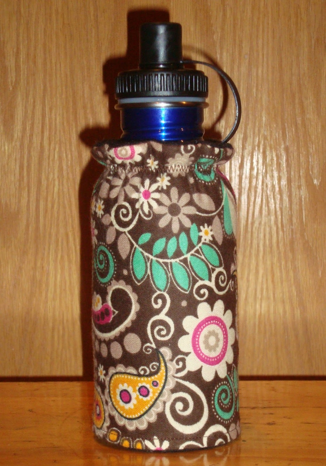 Handmade Happiness: Water bottle cozy tutorial