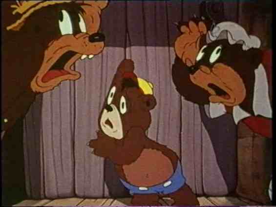 Cartoons of 1939: 080 Goldilocks and the Three Bears