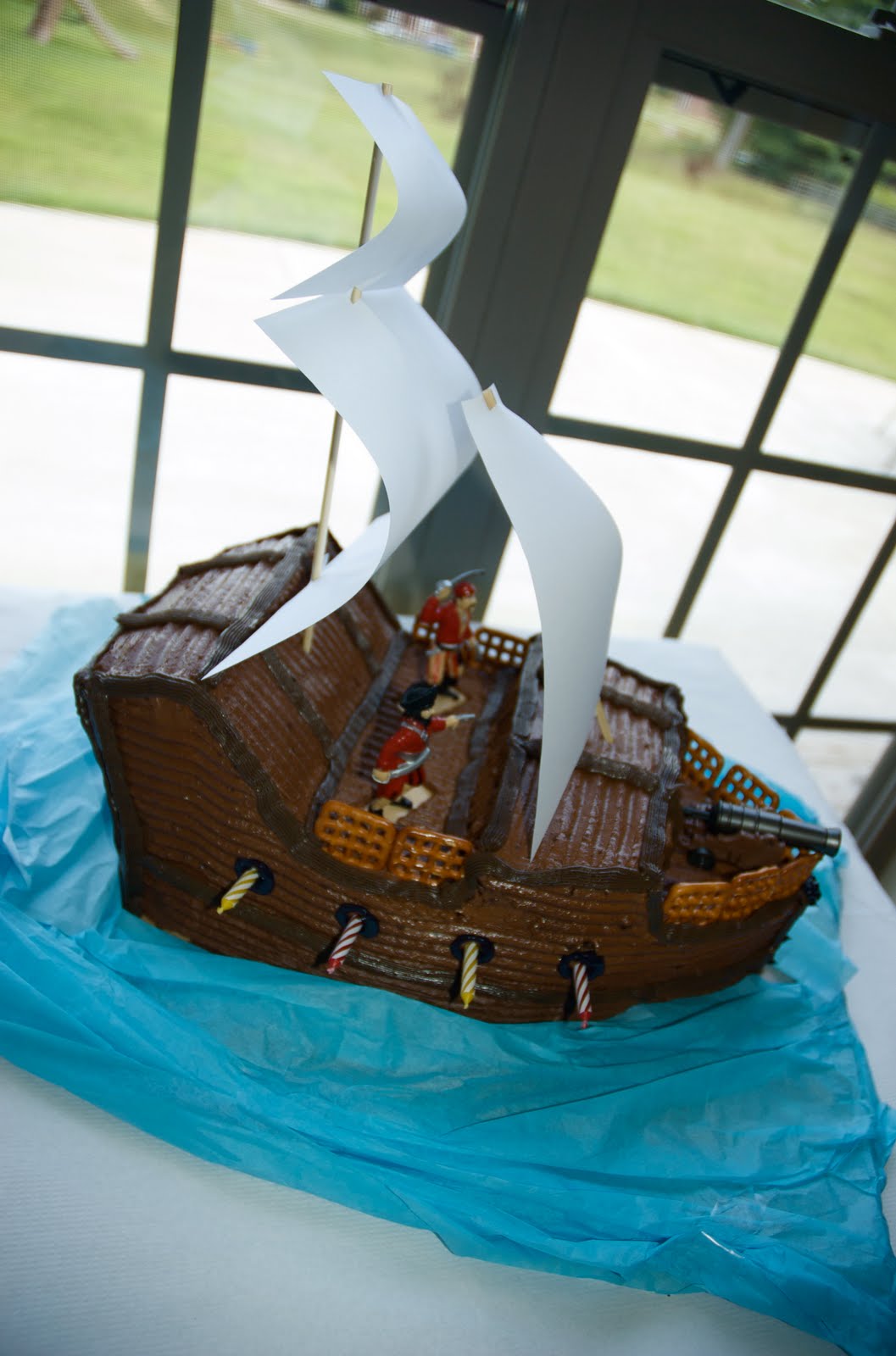 Living Frugally without being called a Cheapskate: Pirate Ship Birthday