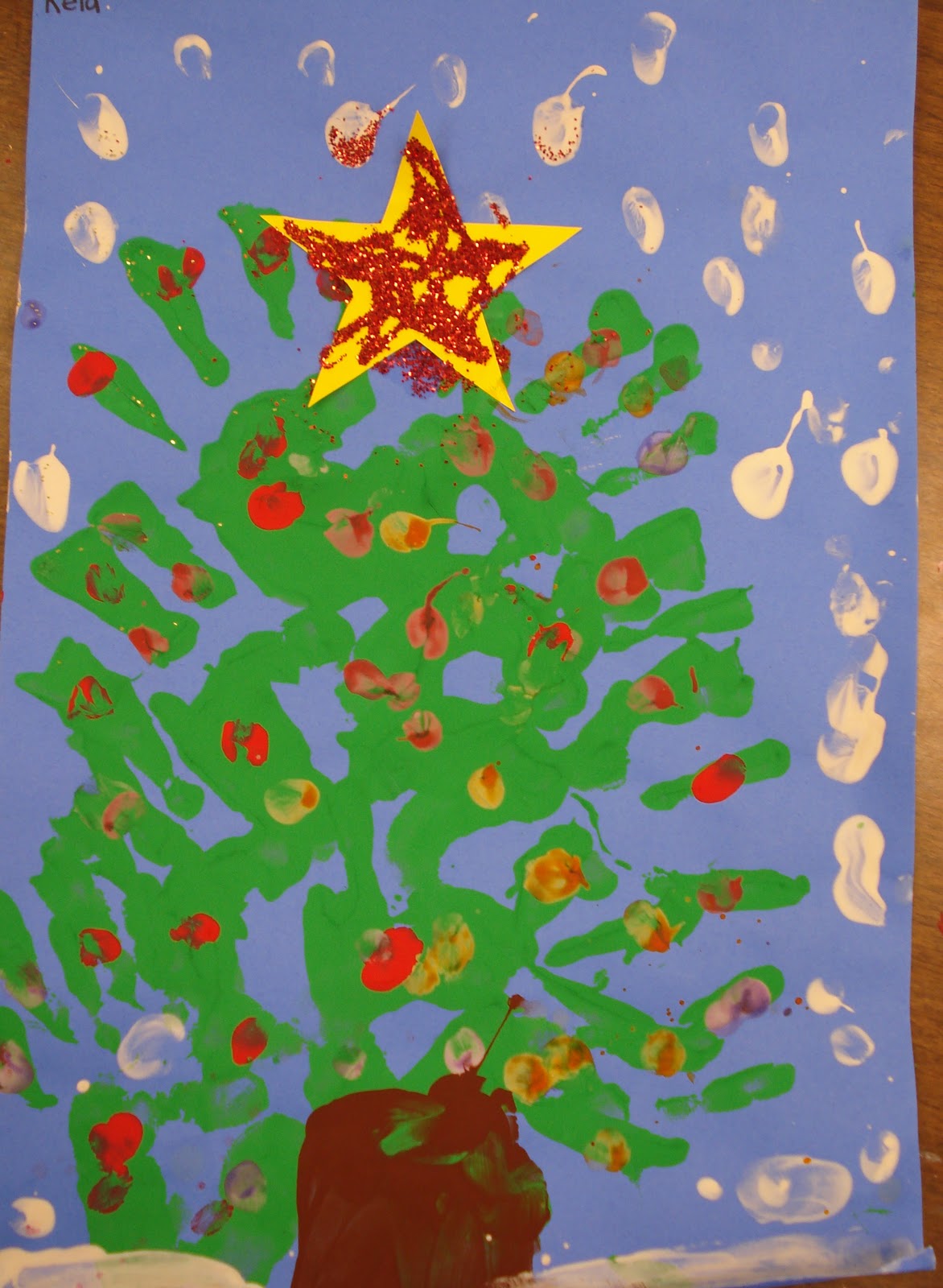 Amy's Artsy Adventures: Christmas "Palm" Trees