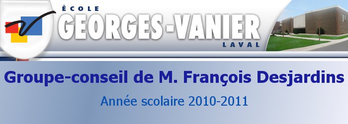 Groupe-conseil de M. François Desjardins