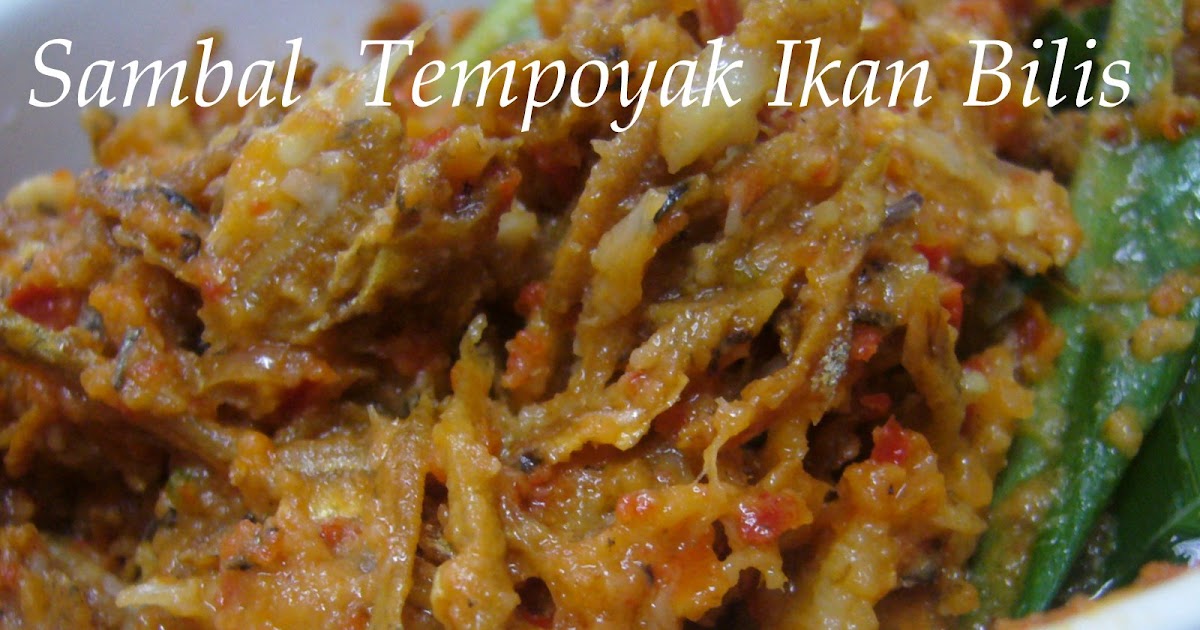 ~Di Sini Segalanya Bermula~: Sambal Tempoyak Ikan Bilis