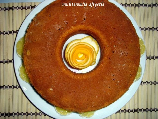 Muhterem�le Afiyetle LİMONLU KAKAOLU KEK