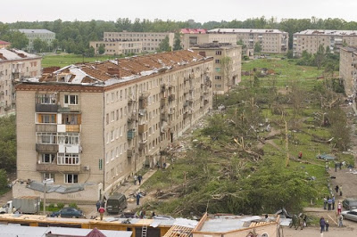 Los efectos de un Tornado en Krasnozavodske
