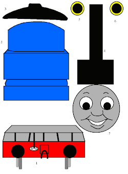 Thomas the Engine Paper Craft