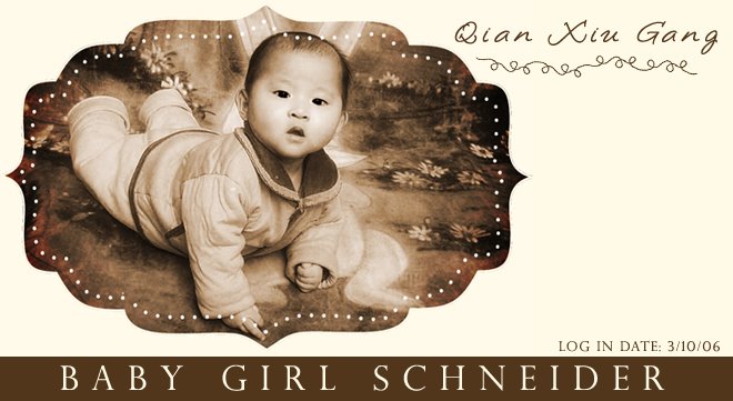 Baby Girl Schneider