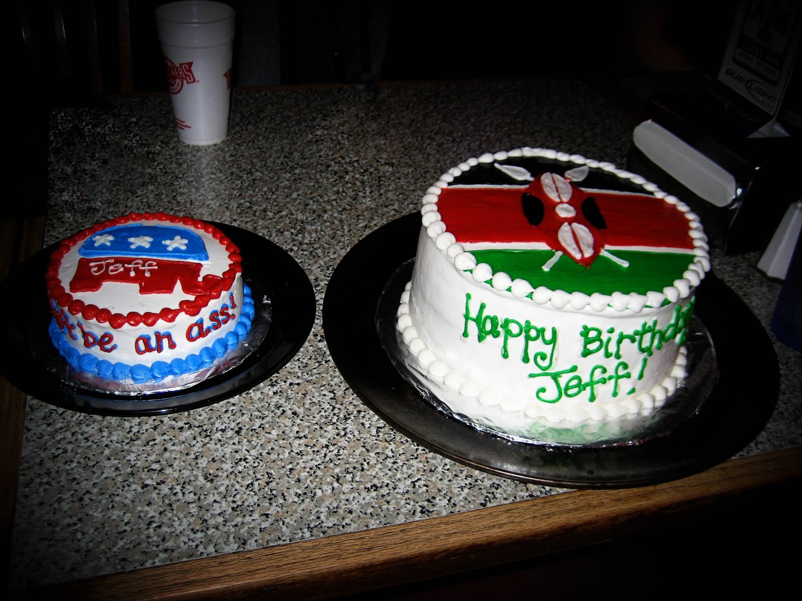 cakes by Jen Morrison happy birthday jeff!