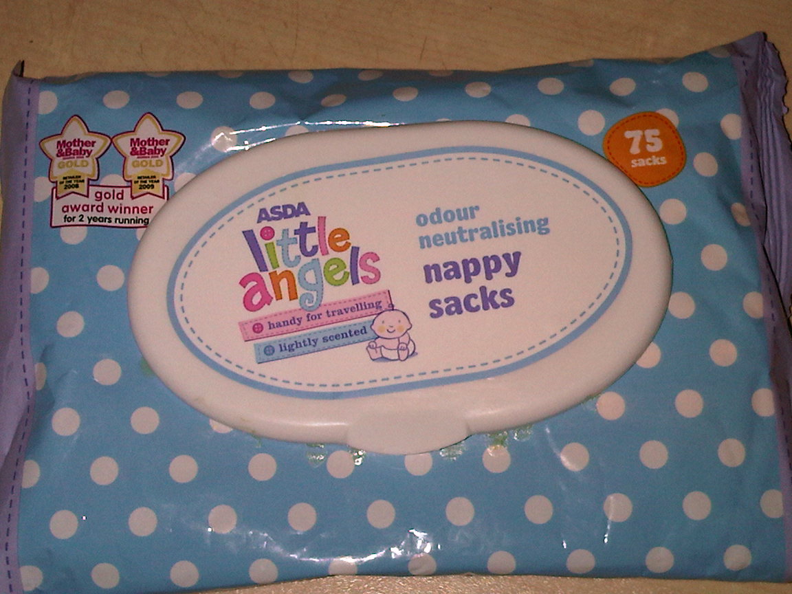 You Want My Opinion Asda's Little Angels.Baby Wipes and Nappy Sacks>