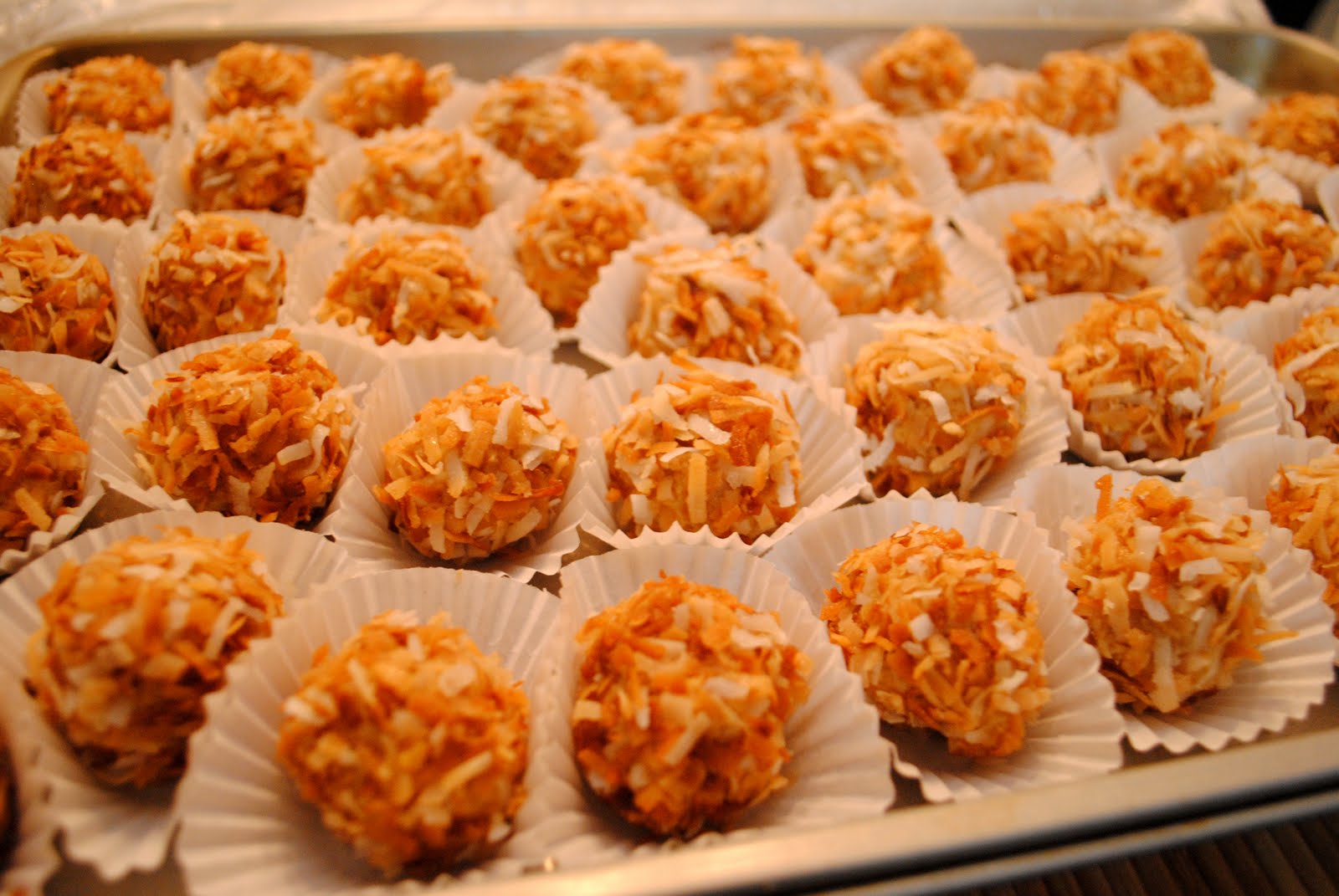 Mrs. D Loves to Eat! Piña Colada Cheesecake Truffles