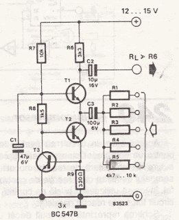 Simple mixer circuit – Common base