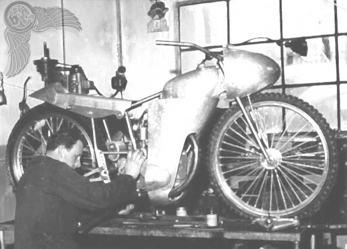 speedway motorcycle designer kjell samsing