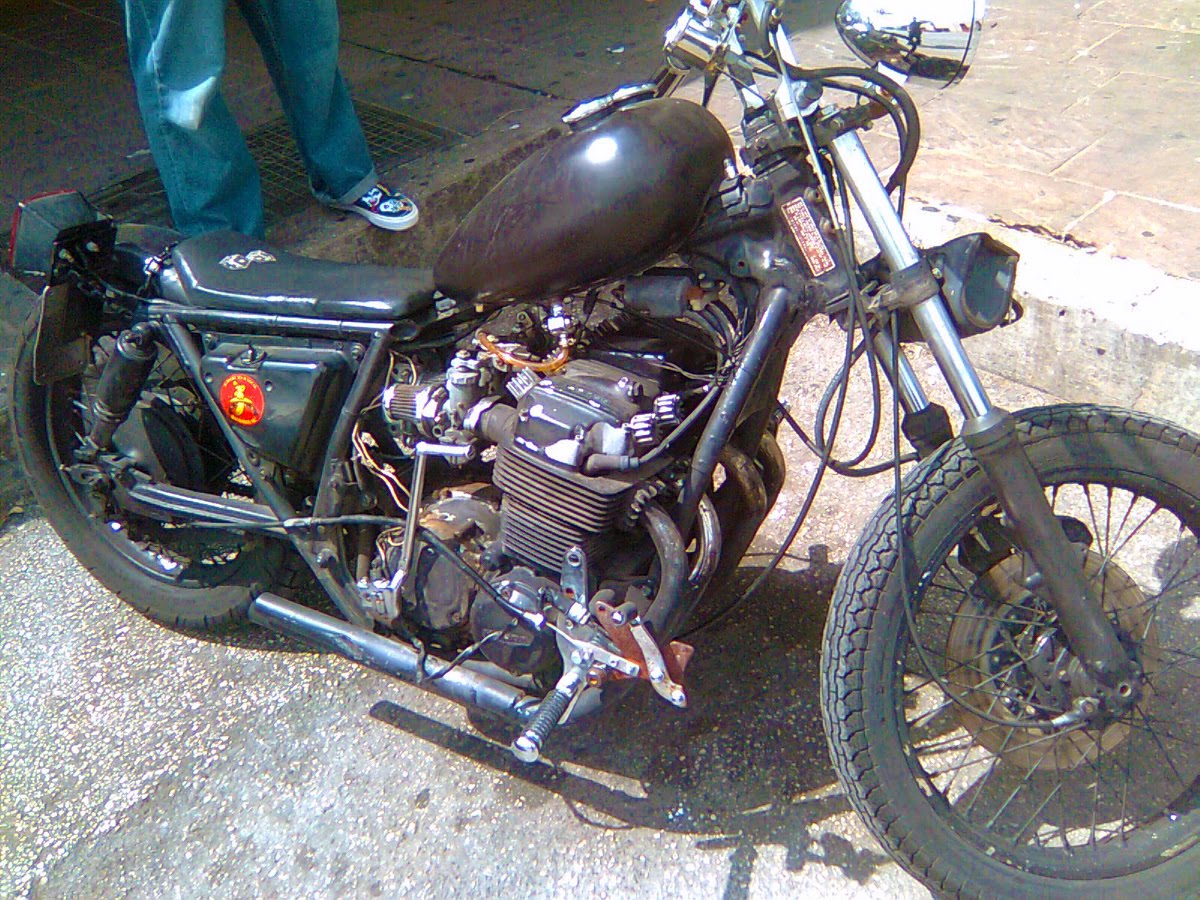 ratty cb750 chopper 2