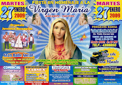 Festividad en Homenaje a la Virgen Marìa