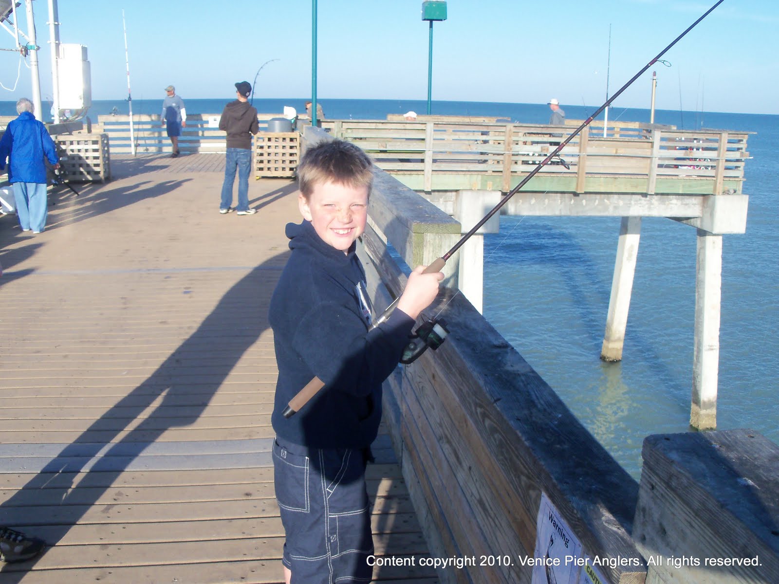 On the Boards in Venice Florida Venice Pier Fishing Tournament, Venice