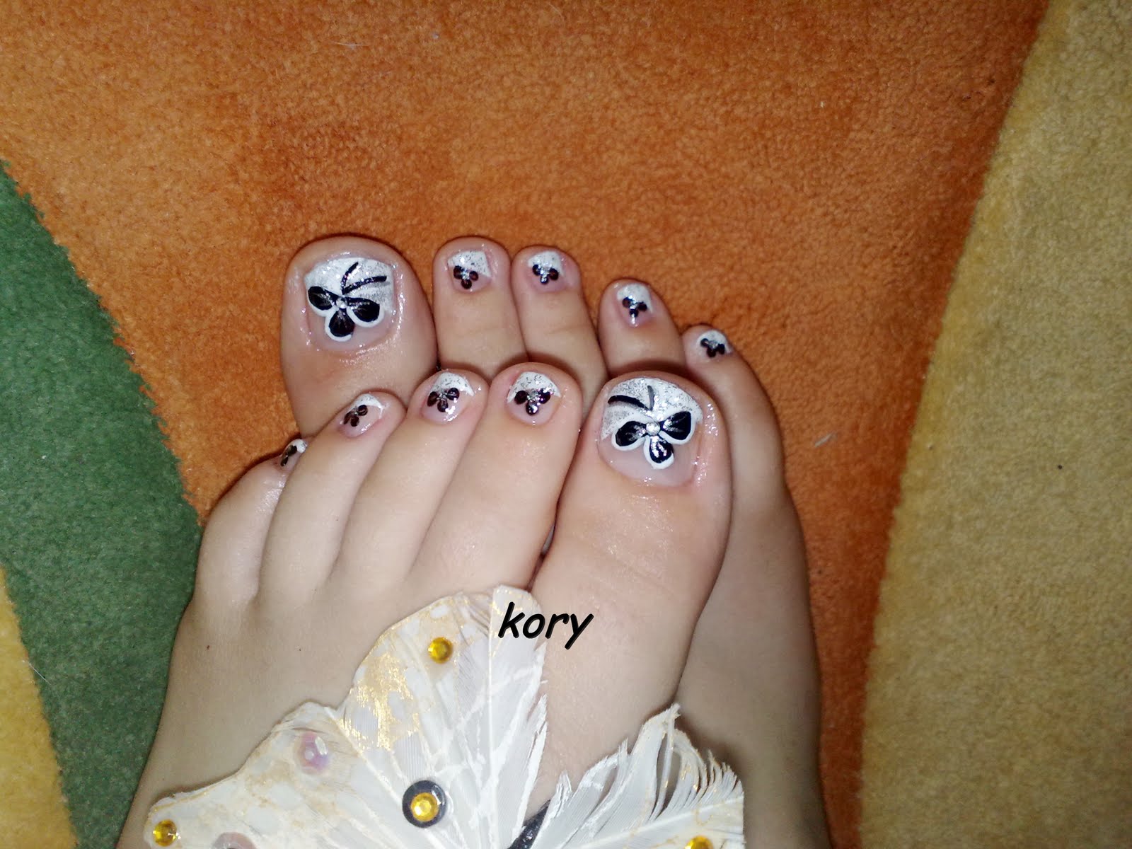 My Nails: my pedicure