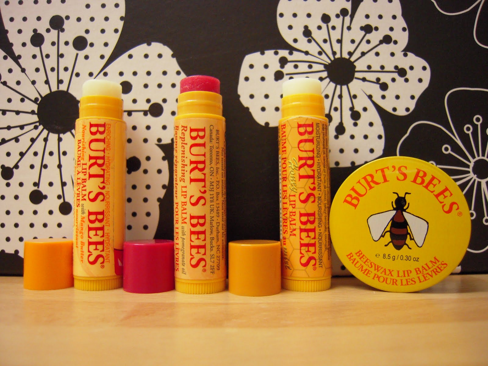 All Made Up Review Burts Bees lip balms