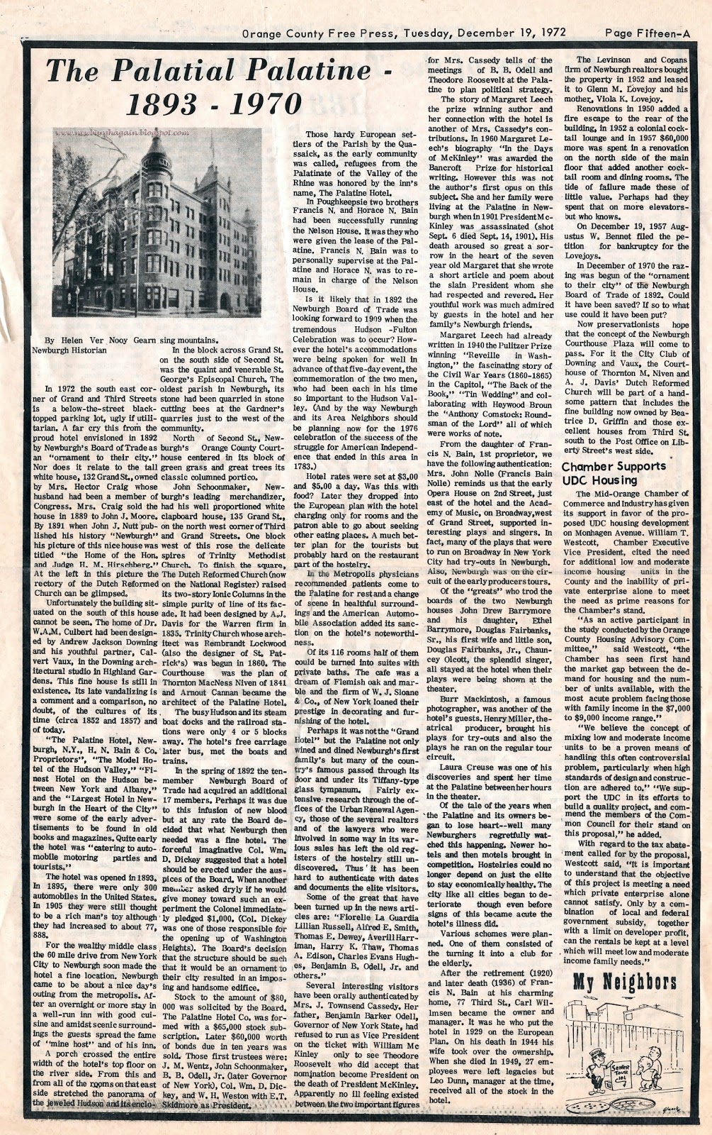 Newburgh Again Newburgh Again The Palatial Palatine