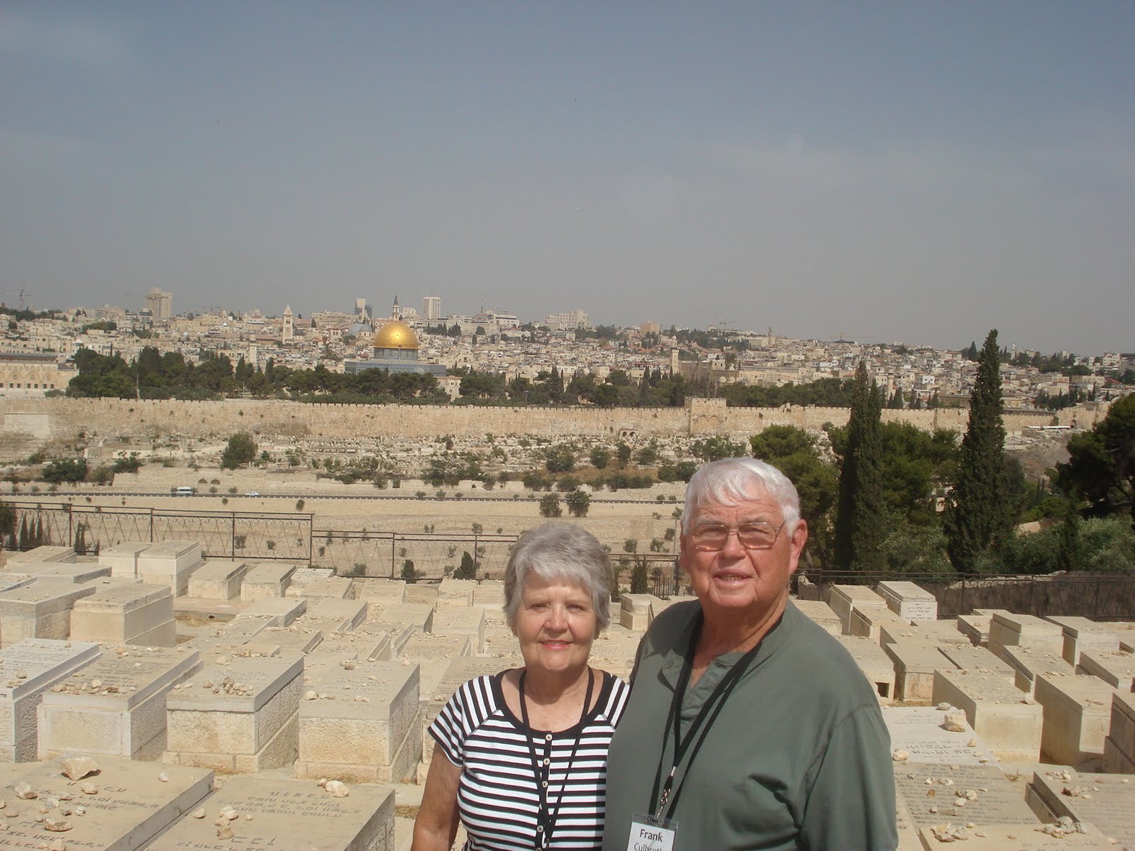 FriendsandFamilytriptoISRAEL Mt. of Olives and Garden of Gethsemene
