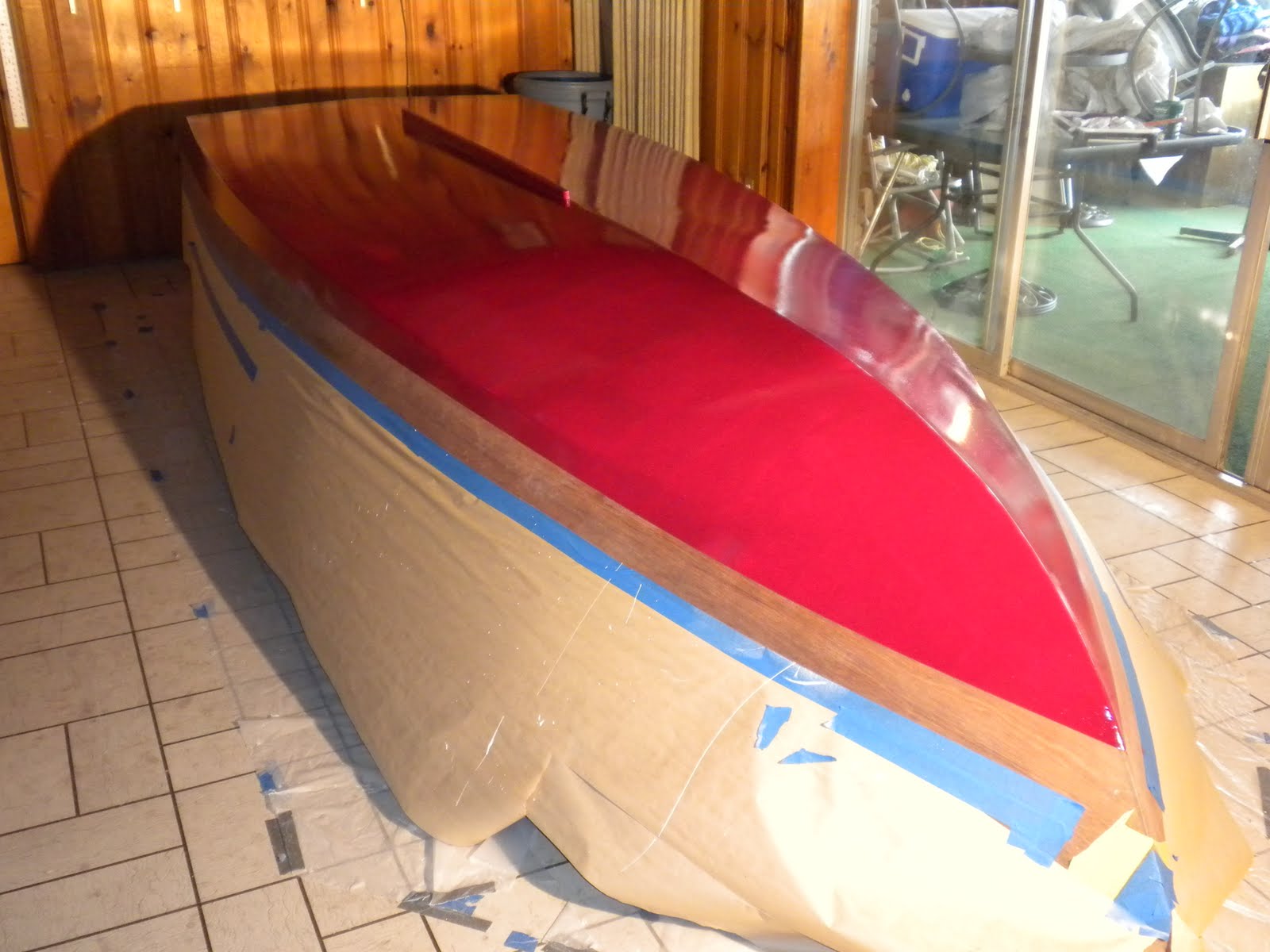 ted's wood boat: here is the color