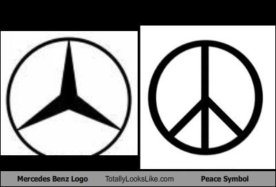 Peace symbol mercedes benz #4