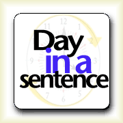 Day in a Sentence Icon