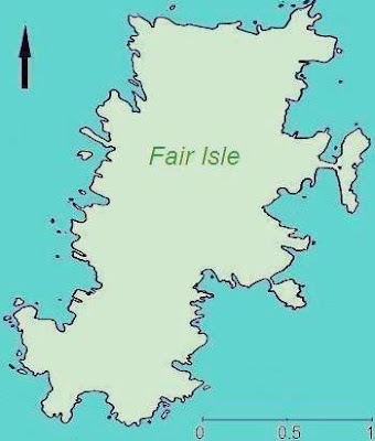 Map of Fair Isle