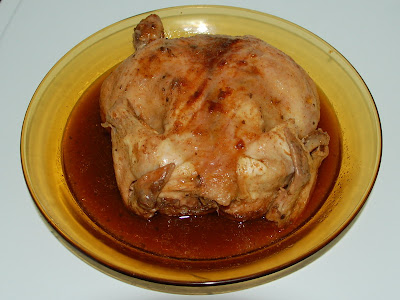Pollo asado directo al horno