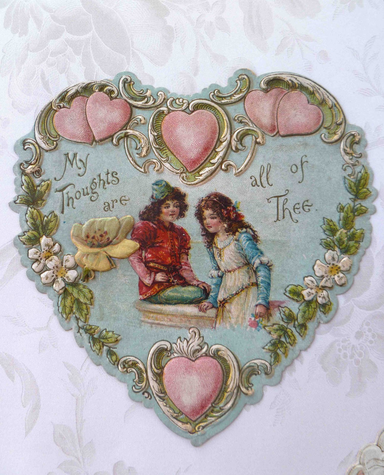 Old Valentine Cards Value