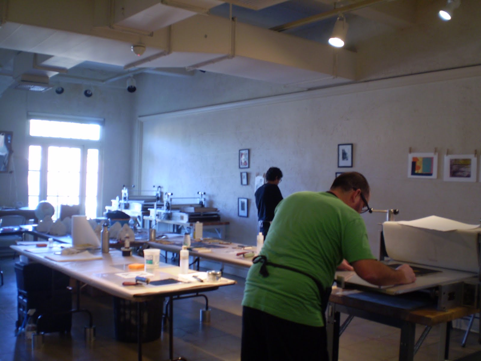 Sktchs / Projects Print Demonstration in Riverside Art Museum