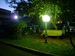 Bench by the lamp