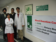 MEOW MOMENTS - 01st Blood Donation Camp (18th Jan'08)