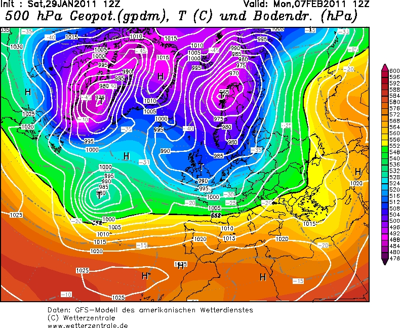 ALERTERADIOSONDES VENT, FROID et NEIGE pour début février ? Prévision