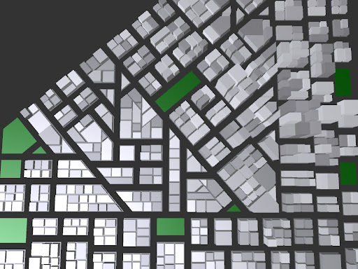 Auto-generated cityscape