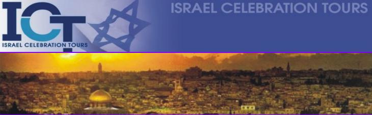 Israel Celebration Tours