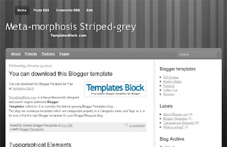 Best Blogger Templates - Meta Morphosis1
