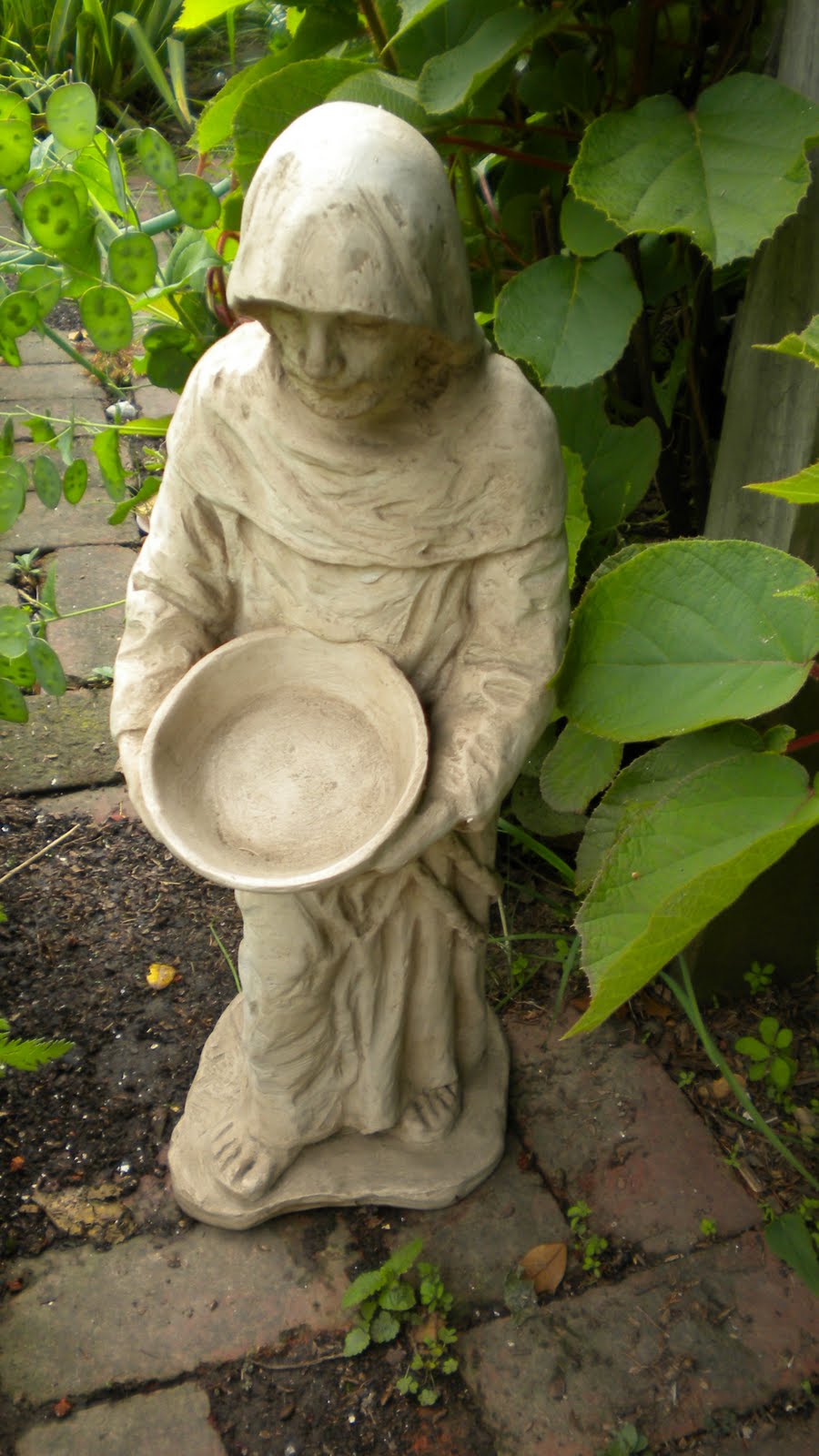 Rosemary's Sampler: Saints in my Garden -Saint Francis