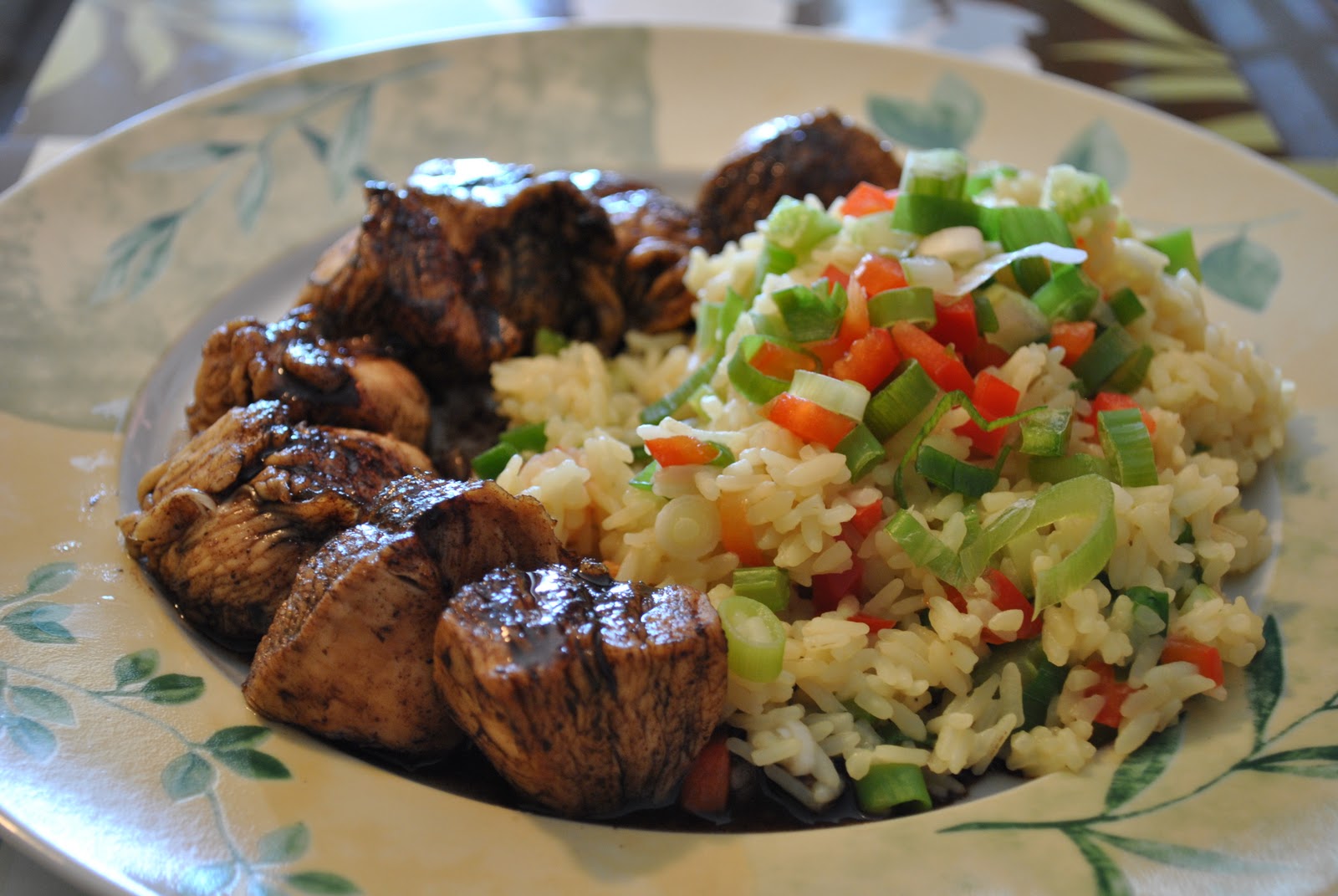 Délices et Confession Partage de Recettes et Découvertes Brochettes de poulet, sauce érable